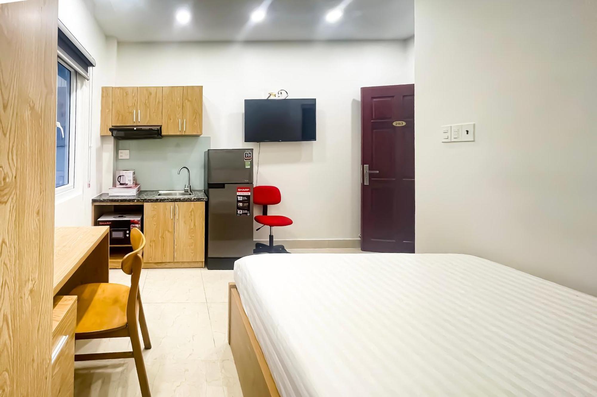 Ruby Studio Apartment โฮจิมินห์ซิตี้ ภายนอก รูปภาพ